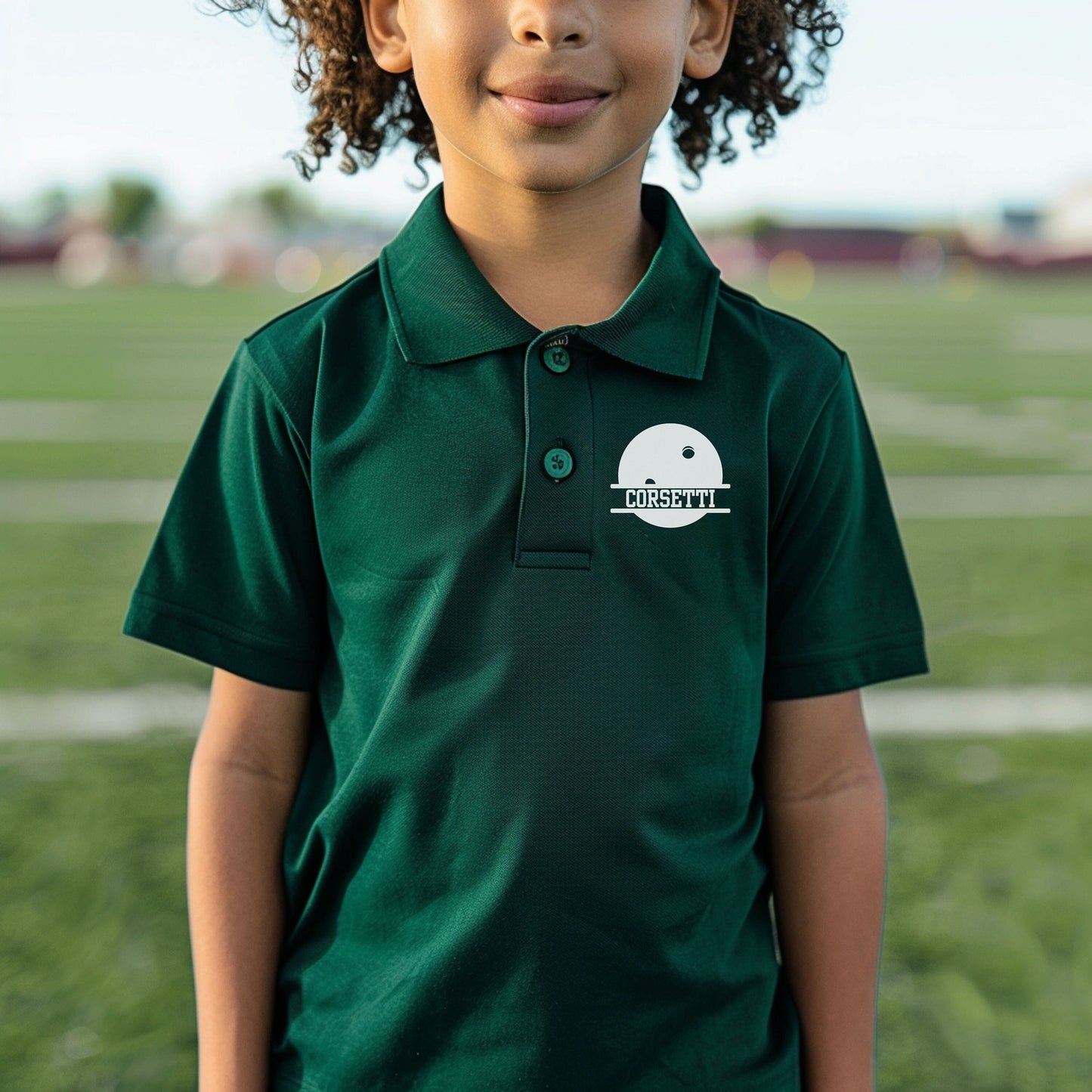 Personalized Youth Bowling Polo, Kids Custom Bowling Polo, Monogram Sport Polo, Boys Bowling, Moisture Wicking, Gift for Son, Bowling Team