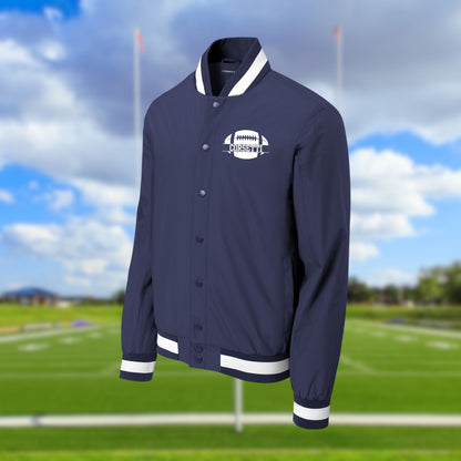Personalized Varsity Jacket, Custom Sport Sweatshirt, Monogram Logo, Football Coach Gift, College Team Gift, School Sport, Gift for Son