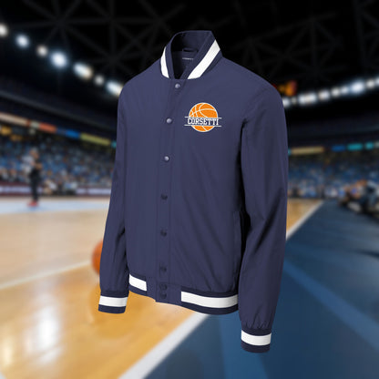 Personalized Varsity Jacket, Custom Sport Sweatshirt, Monogram Logo, Basketball Coach Gift, College Team Gift, School Sport, Gift for Son