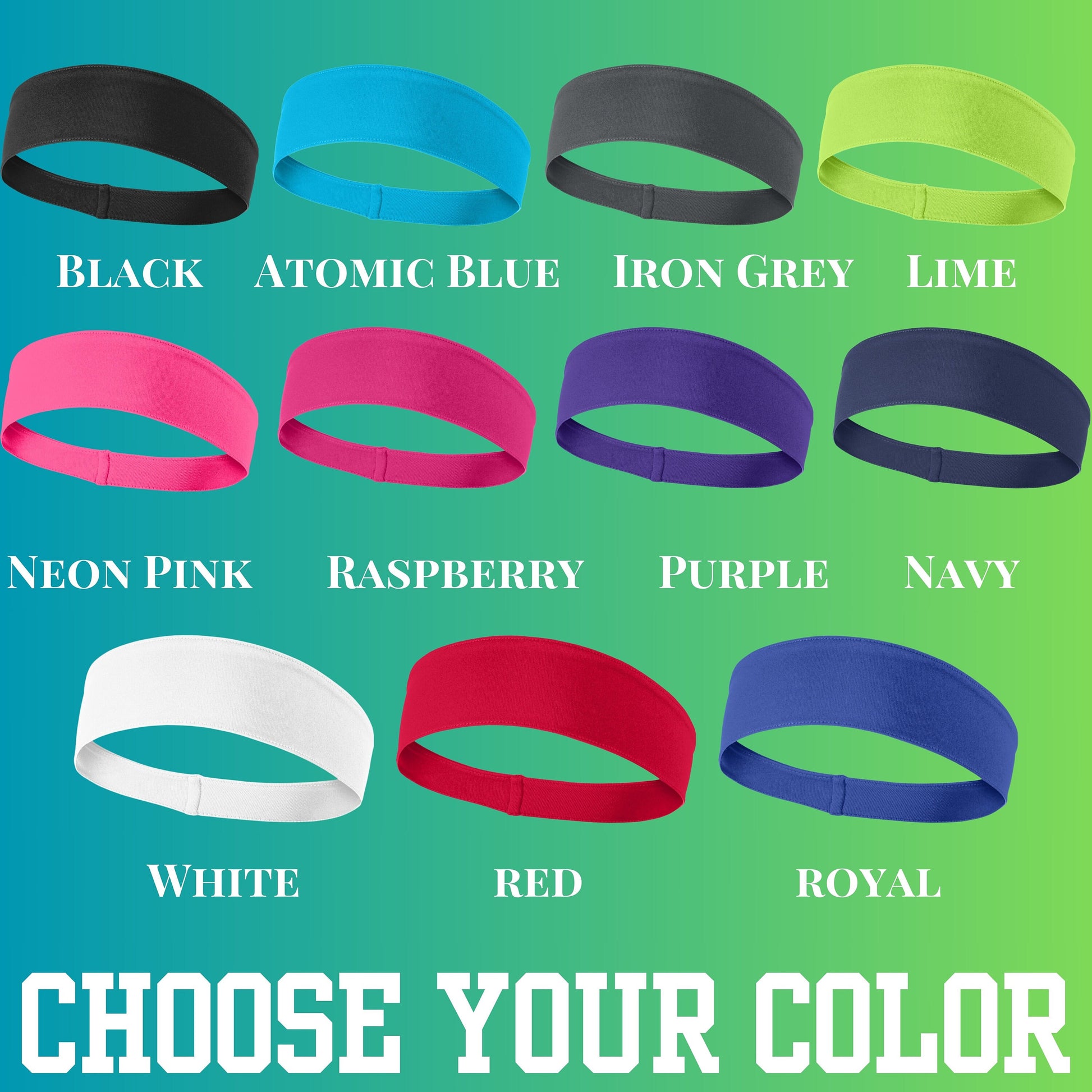 Custom Soccer Headband, Personalized Headband, Custom Image, Soccer Coach Gift, Soccer Team Gift, Sport Headband, Soccer Club, Indoor Soccer