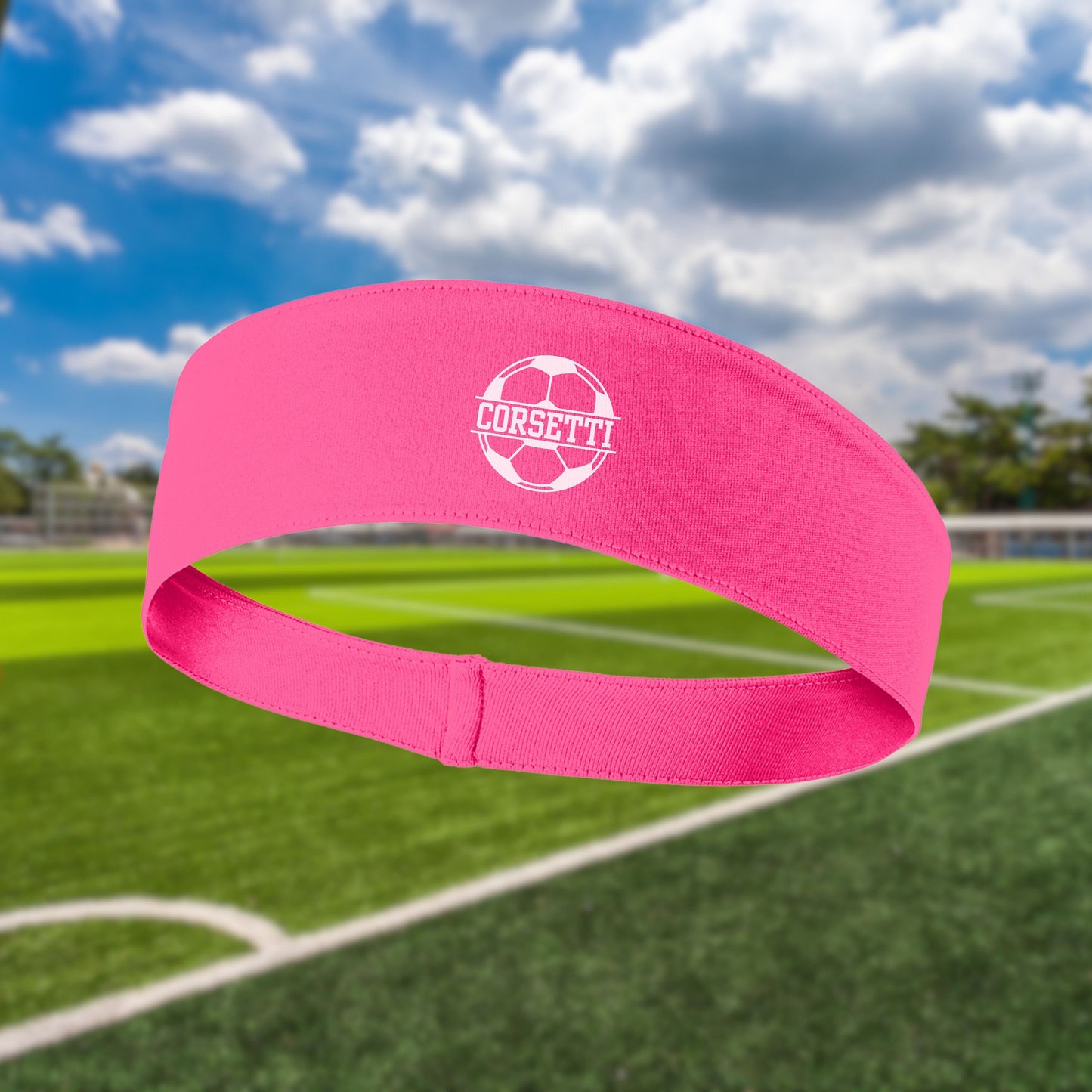 Custom Soccer Headband, Personalized Headband, Custom Image, Soccer Coach Gift, Soccer Team Gift, Sport Headband, Soccer Club, Indoor Soccer