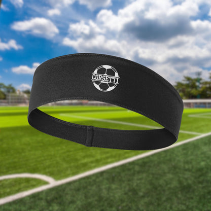 Custom Soccer Headband, Personalized Headband, Custom Image, Soccer Coach Gift, Soccer Team Gift, Sport Headband, Soccer Club, Indoor Soccer