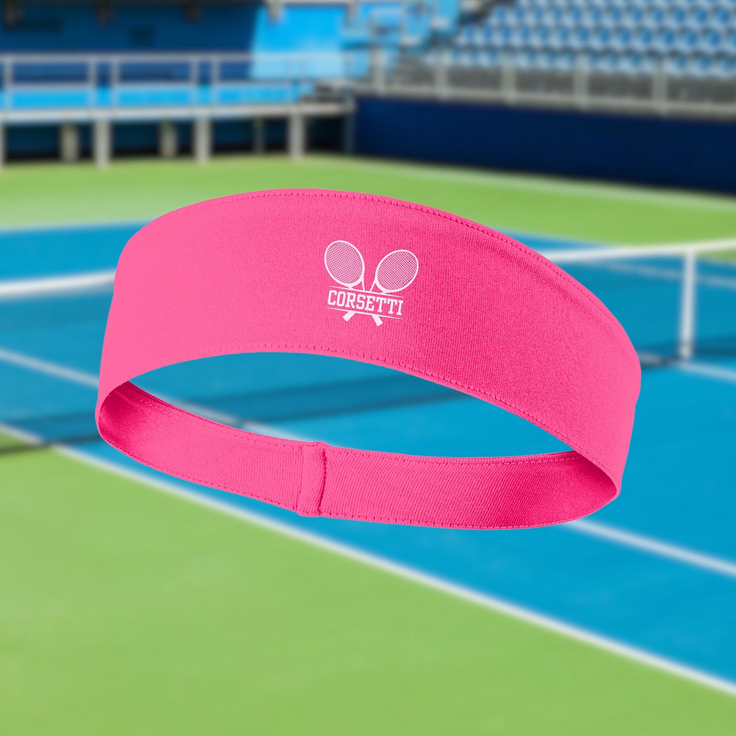 Custom Tennis Headband, Personalized Headband, Custom Image, Tennis Coach Gift, Tennis Team Gift, Sport Headband, Tennis Club, Tennis Lover