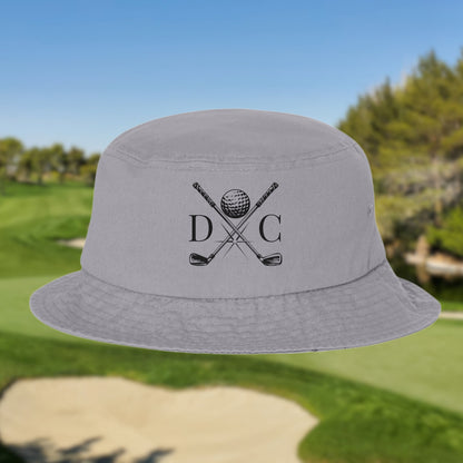 Personalized Golf Bucket Hat, Custom Bucket Hat, Golf Gift, Custom Logo Hat, Golf Club Gift, Golf Team Gift. Golf Gifts for Men, Fathers Day