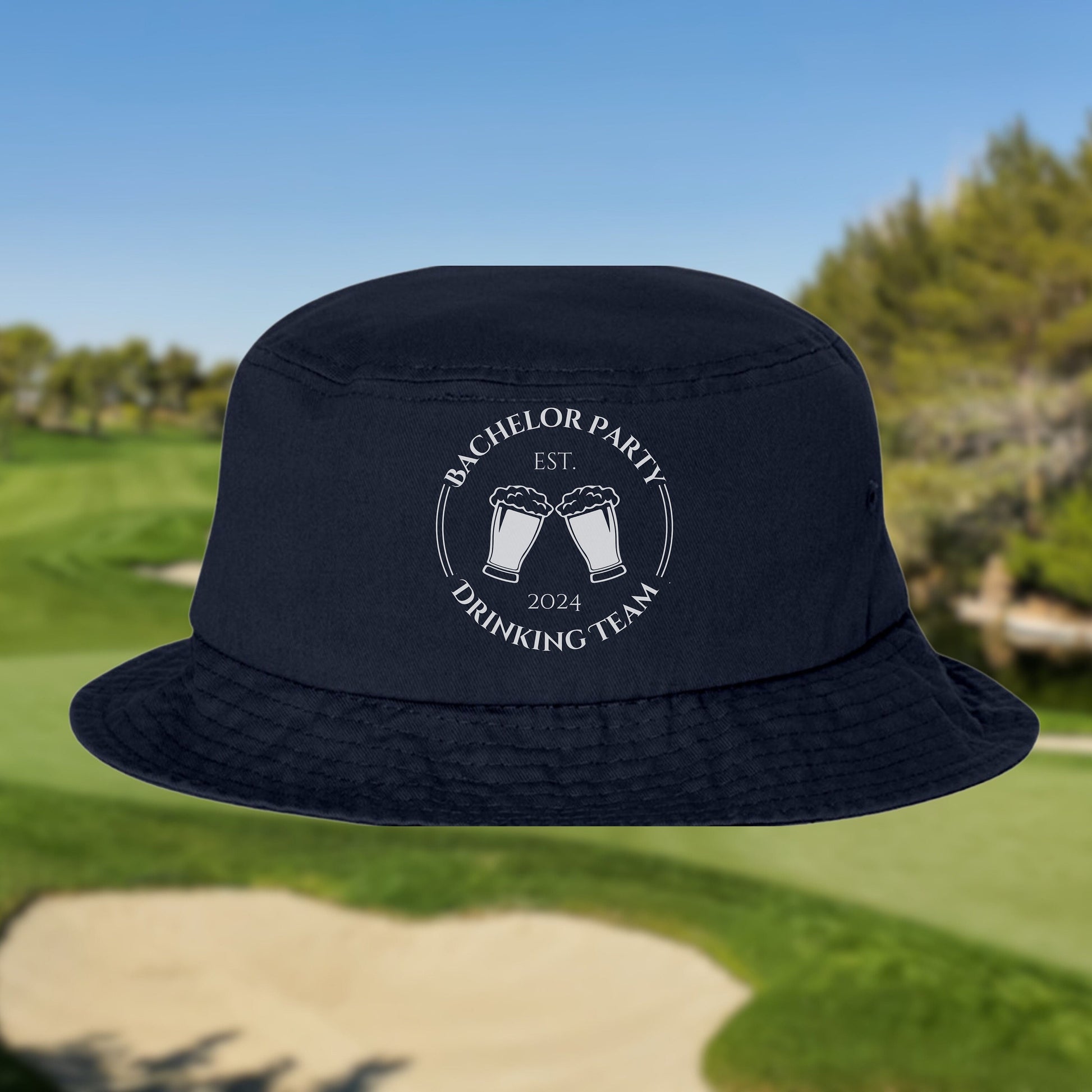 Personalized Wedding Bucket Hat, Custom Bucket Hat, Custom Logo Hat, Bachelor Party Gift, Groomsman Gift, Best Man Proposal, Groom Gift