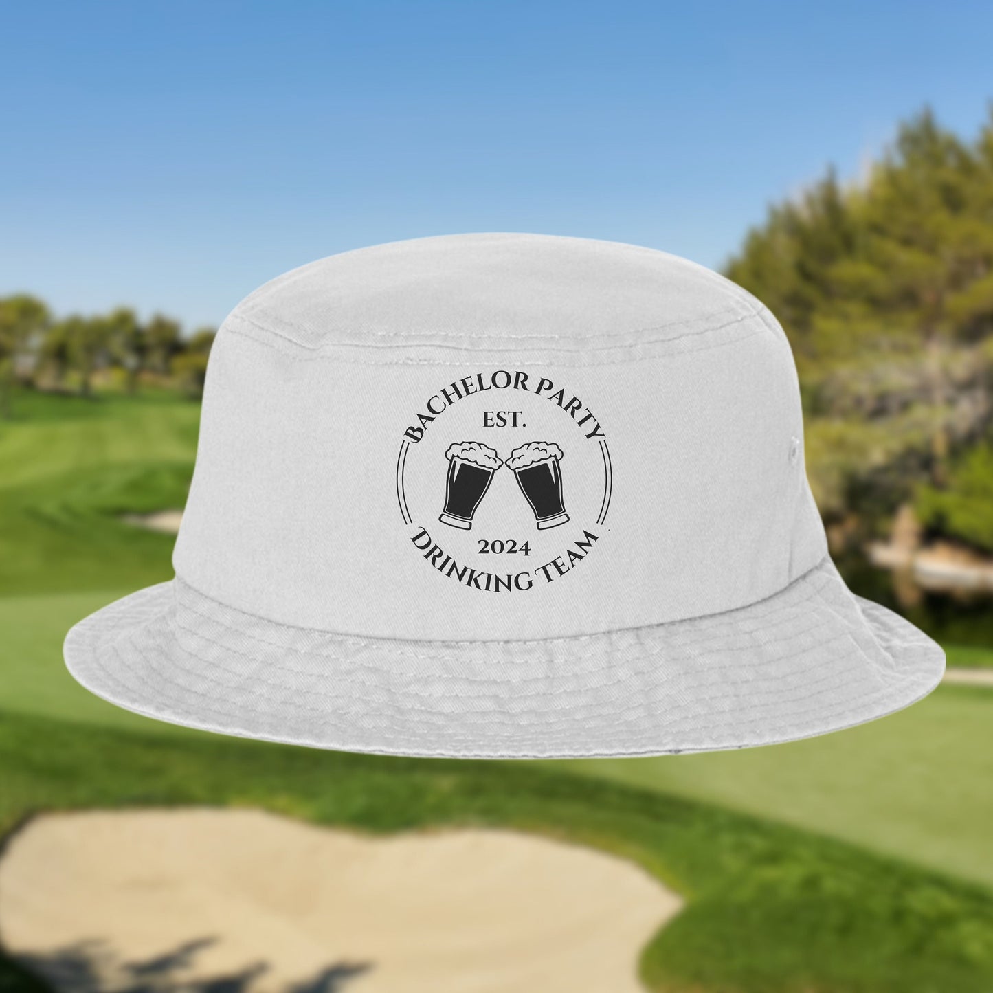 Personalized Wedding Bucket Hat, Custom Bucket Hat, Custom Logo Hat, Bachelor Party Gift, Groomsman Gift, Best Man Proposal, Groom Gift
