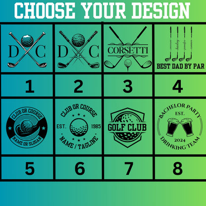 Personalized Golf Bag, Custom Golf Cart Bag, Golf Carry Bag, Golf Club Bag, Golf Gifts for Men, Golf Tournament Gift, Father's Day Gift