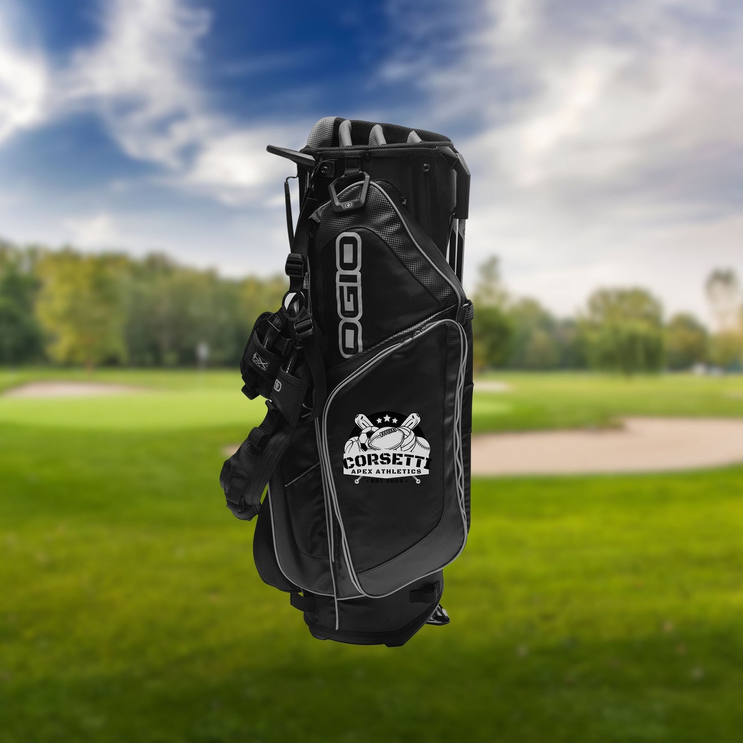 Personalized Golf Bag, Custom Golf Cart Bag, Golf Carry Bag, Golf Club Bag, Golf Gifts for Men, Golf Tournament Gift, Father's Day Gift