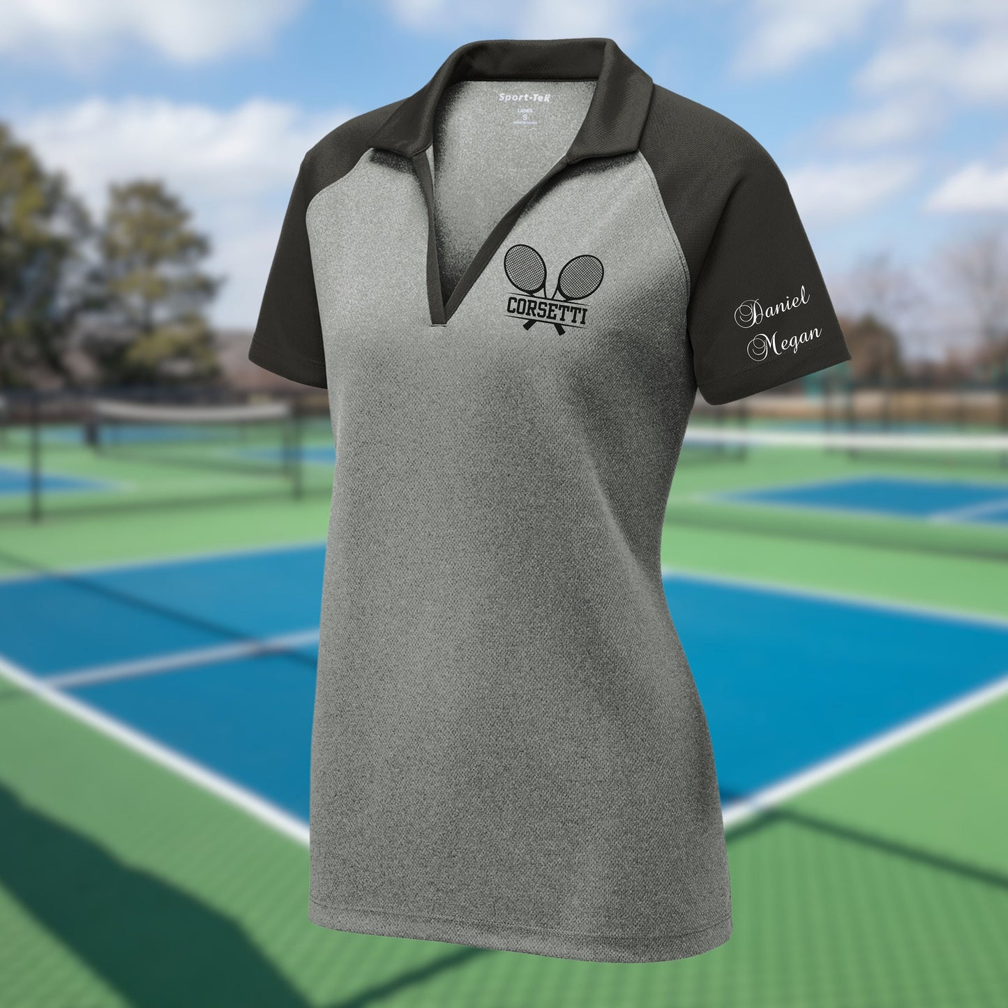 Personalized Tennis Polo, Custom Tennis Polo, Monogram Sport Polo, Women's Tennis Gift, Tennis Team Gift, Sport Club Gift, Tennis Coach Gift