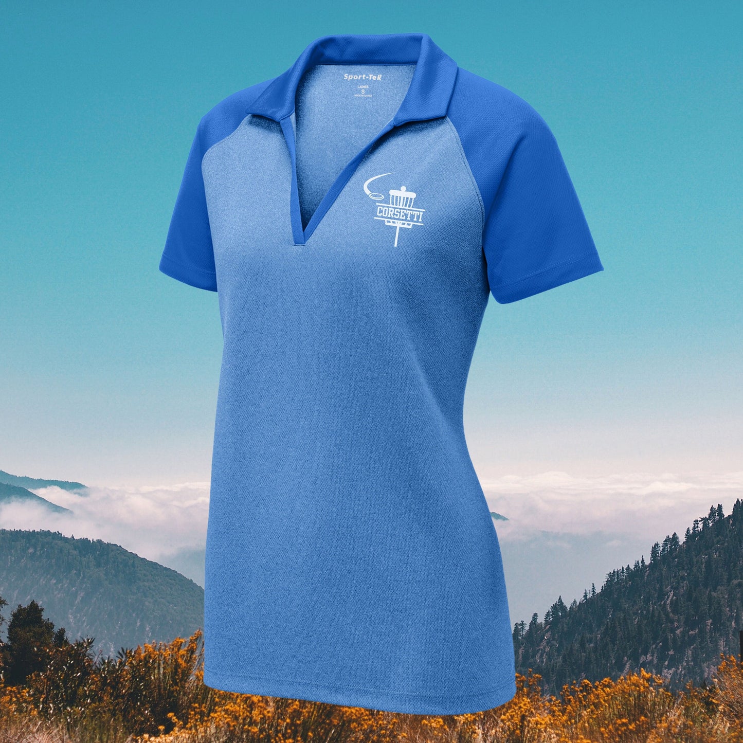 Personalized Disc Golf Polo, Custom Disc Golf Polo, Monogram Sport Polo, Women's Disc Golf Gift, Disc Golf Team Gift, Disc Golf Coach Gift