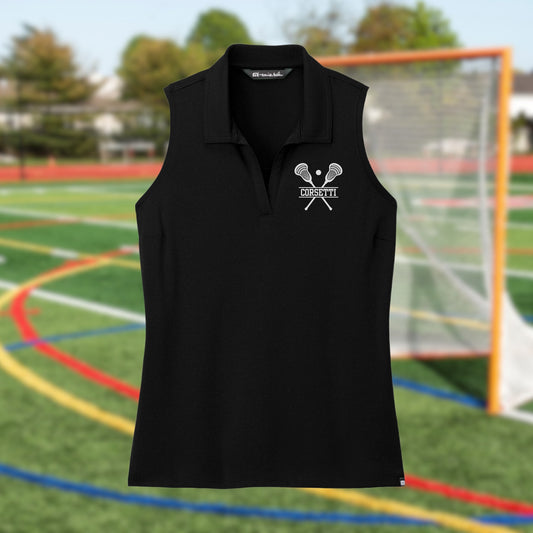 Personalized Premium Lacrosse Polo, Custom Luxury Lacrosse Polo, Monogram Sport Polo, Custom Logo Polo Shirt, Performance Polo, Lax Coach