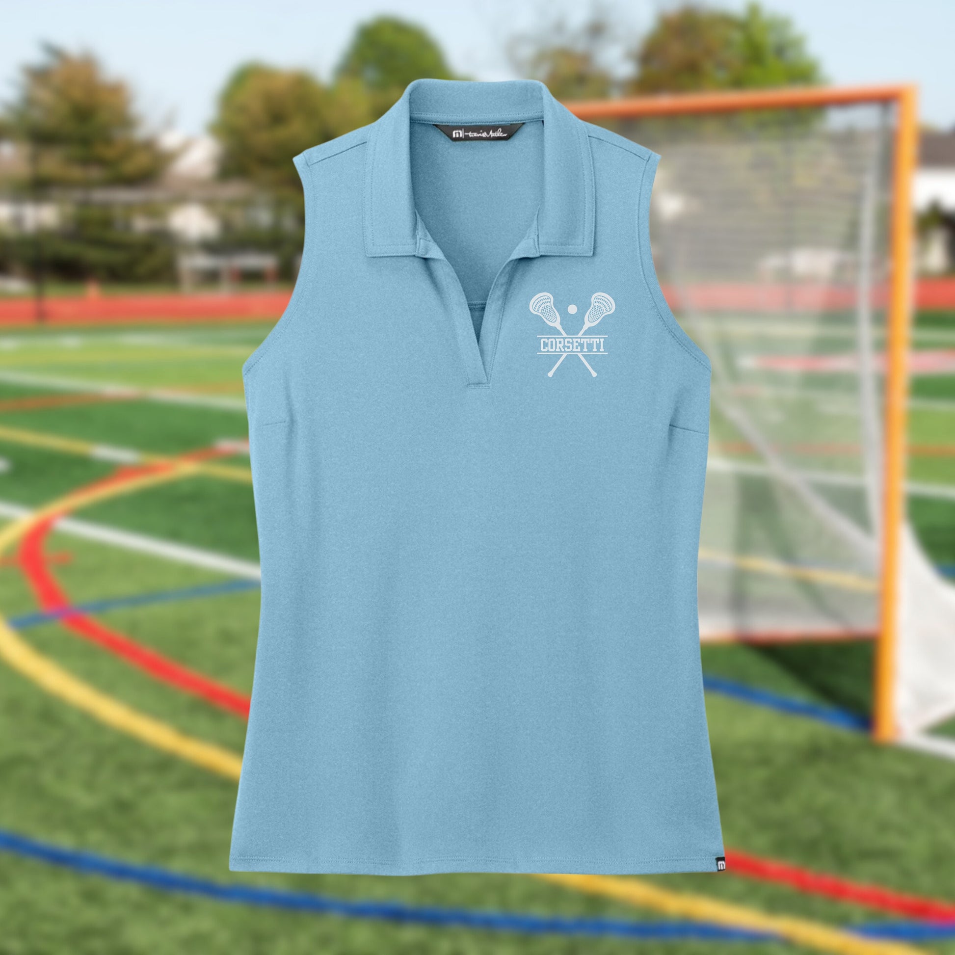 Personalized Premium Lacrosse Polo, Custom Luxury Lacrosse Polo, Monogram Sport Polo, Custom Logo Polo Shirt, Performance Polo, Lax Coach