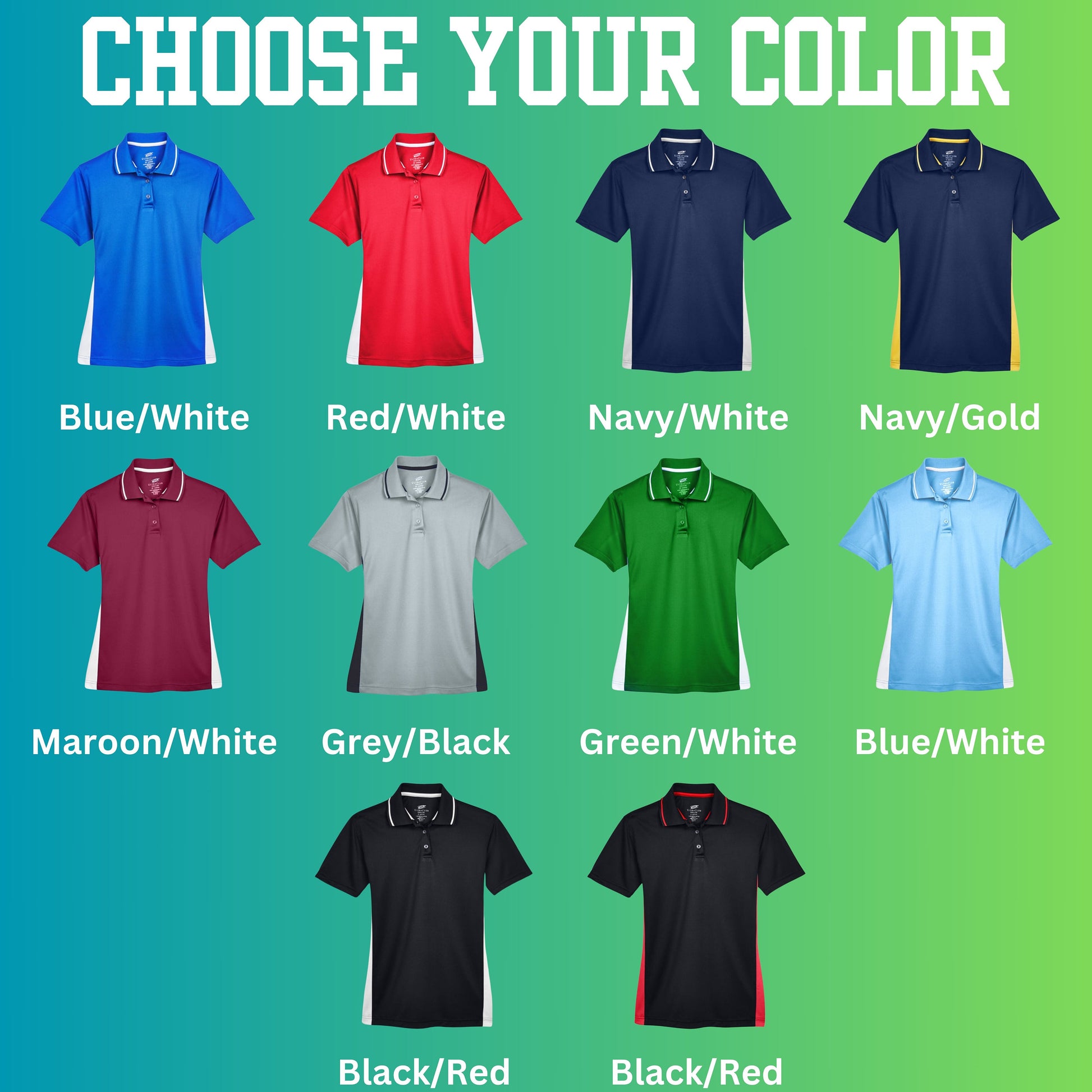 Womens Personalized Bowling Polo, Ladies Sport Polo Shirt, Lightweight Sport Polo, Bowling Team Gift, Bowling Coach Gift, Bowling Club Polo