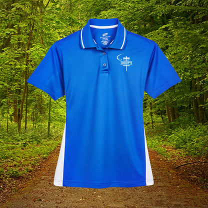 Womens Personalized Disc Golf Polo, Ladies Sport Polo Shirt, Lightweight Sport Polo, Disc Golf Gift, Gift for Wife, Dry Fit Athleisure Top