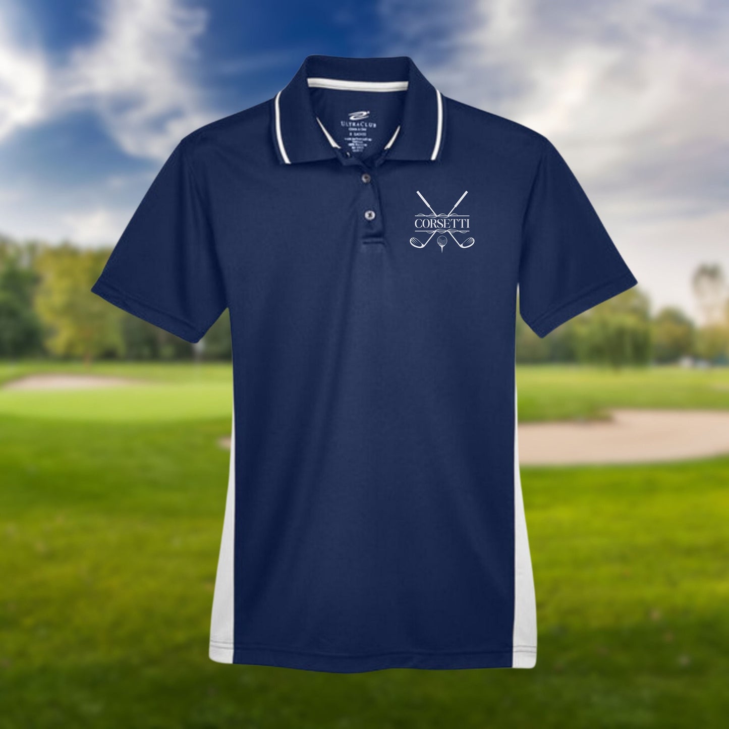 Womens Personalized Golf Polo, Ladies Sport Polo Shirt, Lightweight Sport Polo, Golf Team Gift, Golf Gifts for Women, Golf Club Polo