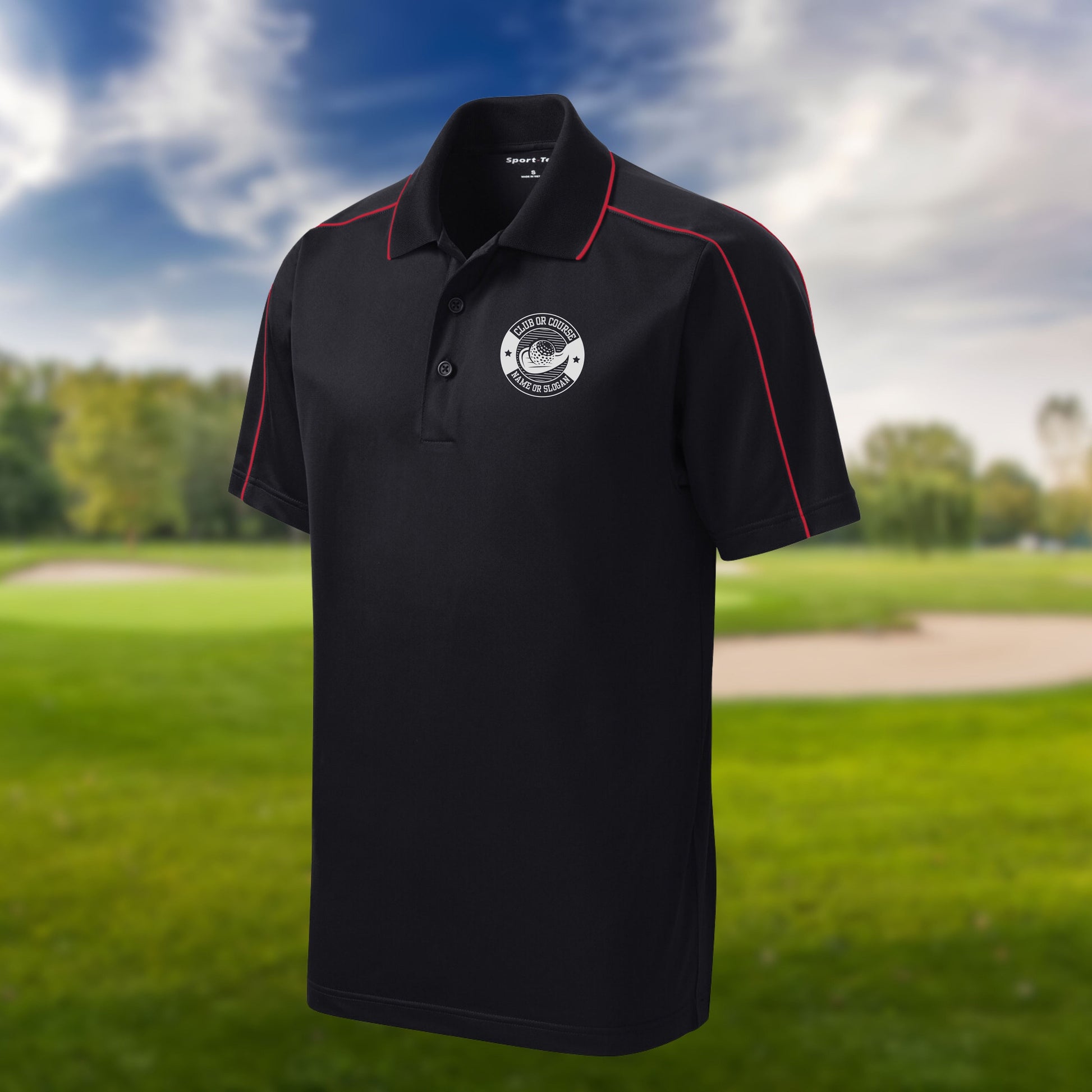 Personalized Golf Polo, Custom Sport Polo Shirt, Lightweight Sport Polo, Golf Team Gift, Golf Gifts for Men, Golf Club Polo, Bachelor Party
