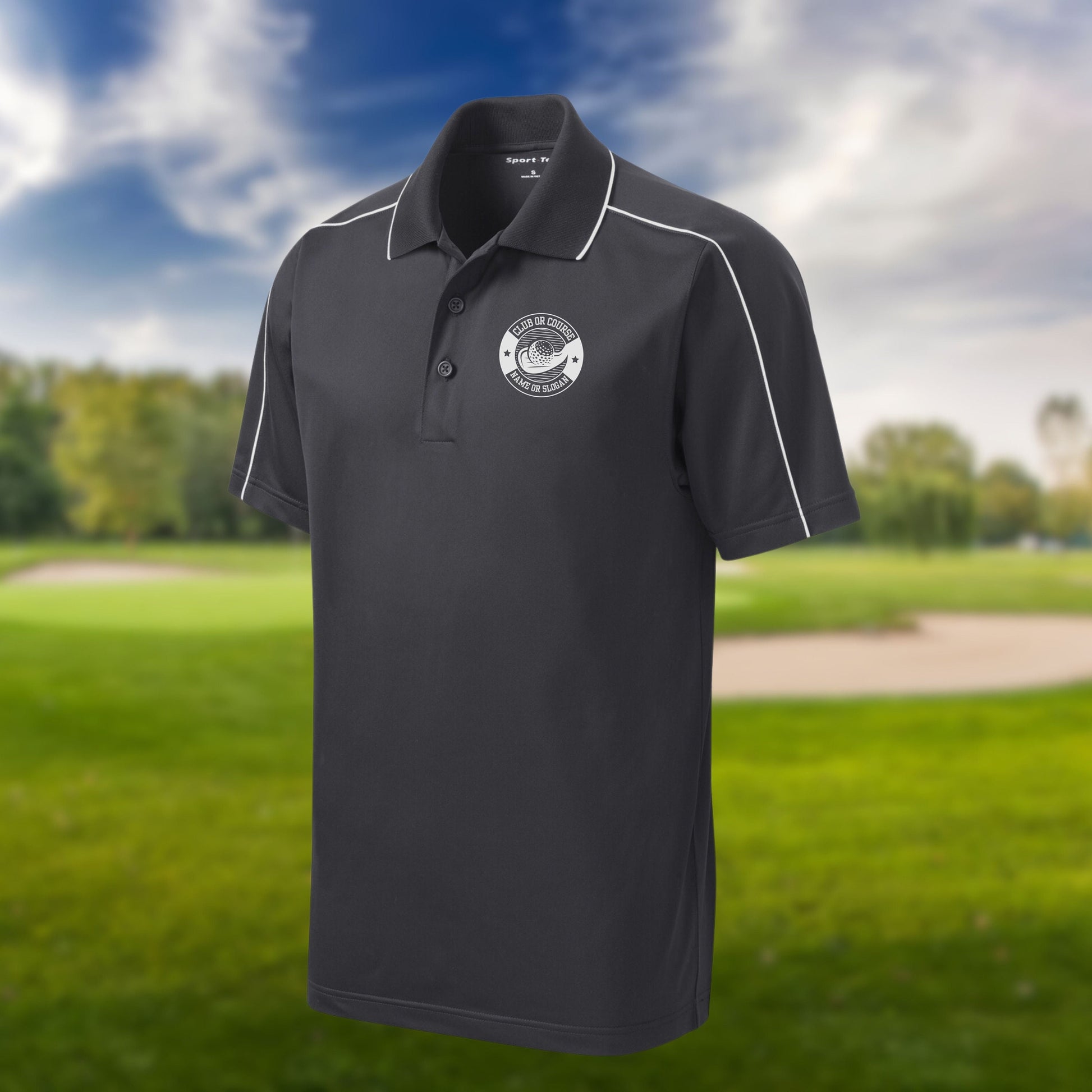 Personalized Golf Polo, Custom Sport Polo Shirt, Lightweight Sport Polo, Golf Team Gift, Golf Gifts for Men, Golf Club Polo, Bachelor Party