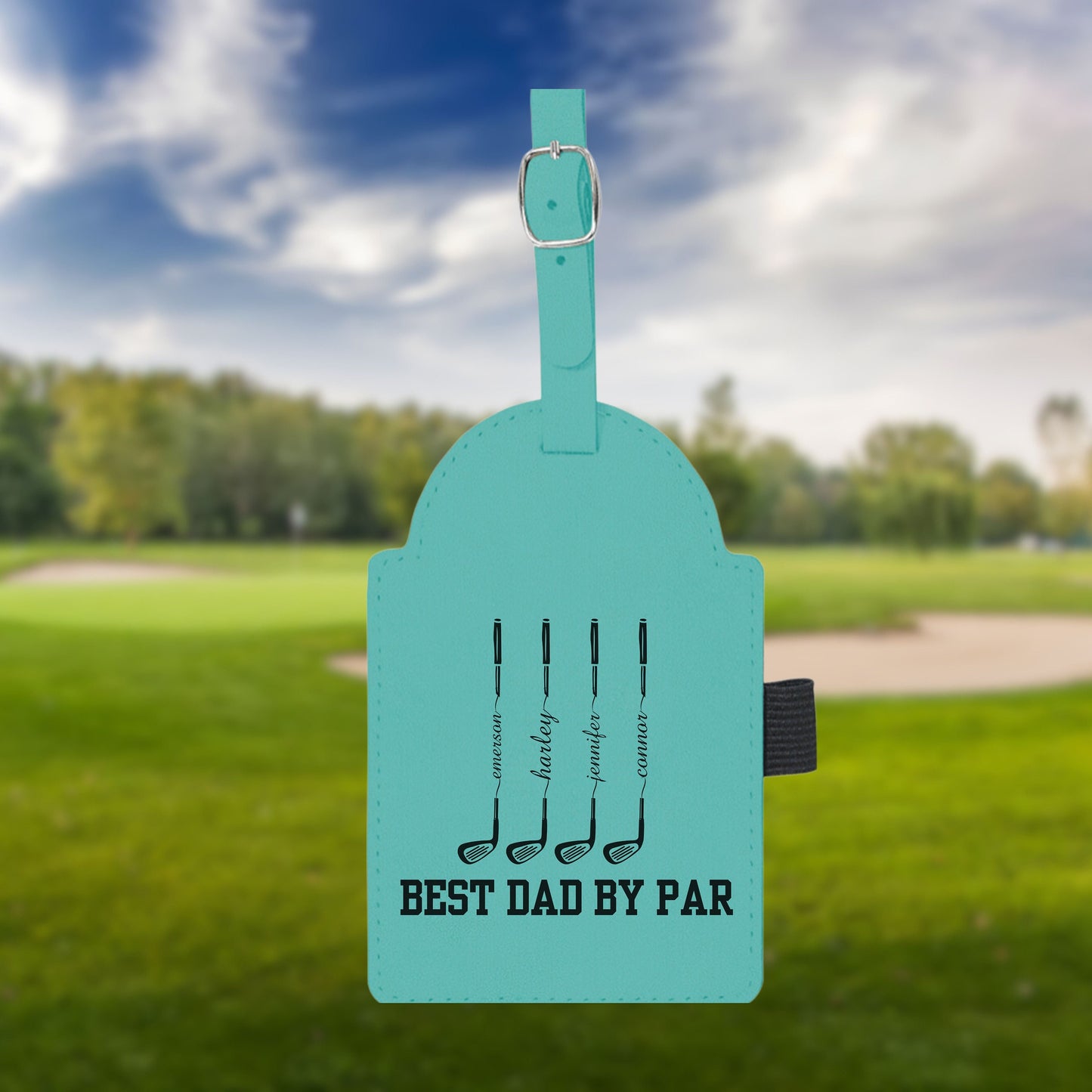 Personalized golf Bag Tag, Laser Engraved Custom Bag Tag, Golf Club Bag Tag, Golf Gifts for Men, Golf Tournament Gift, Golf Accessories