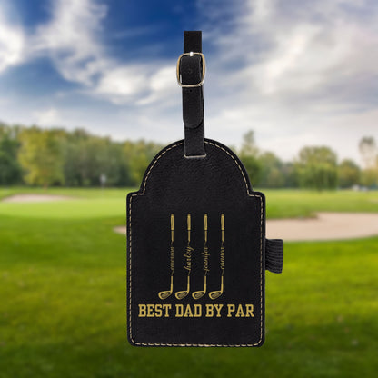 Personalized golf Bag Tag, Laser Engraved Custom Bag Tag, Golf Club Bag Tag, Golf Gifts for Men, Golf Tournament Gift, Golf Accessories
