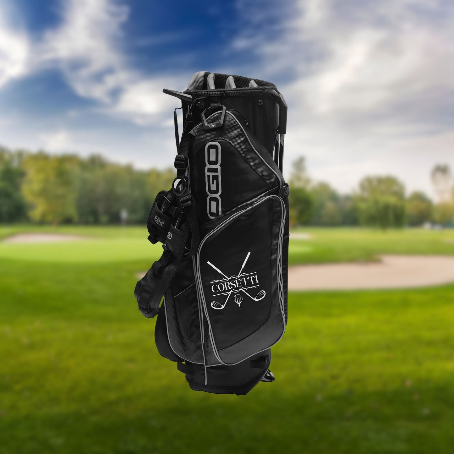 Personalized Golf Bag, Custom Golf Cart Bag, Golf Carry Bag, Golf Club Bag, Golf Gifts for Men, Golf Tournament Gift, Father's Day Gift