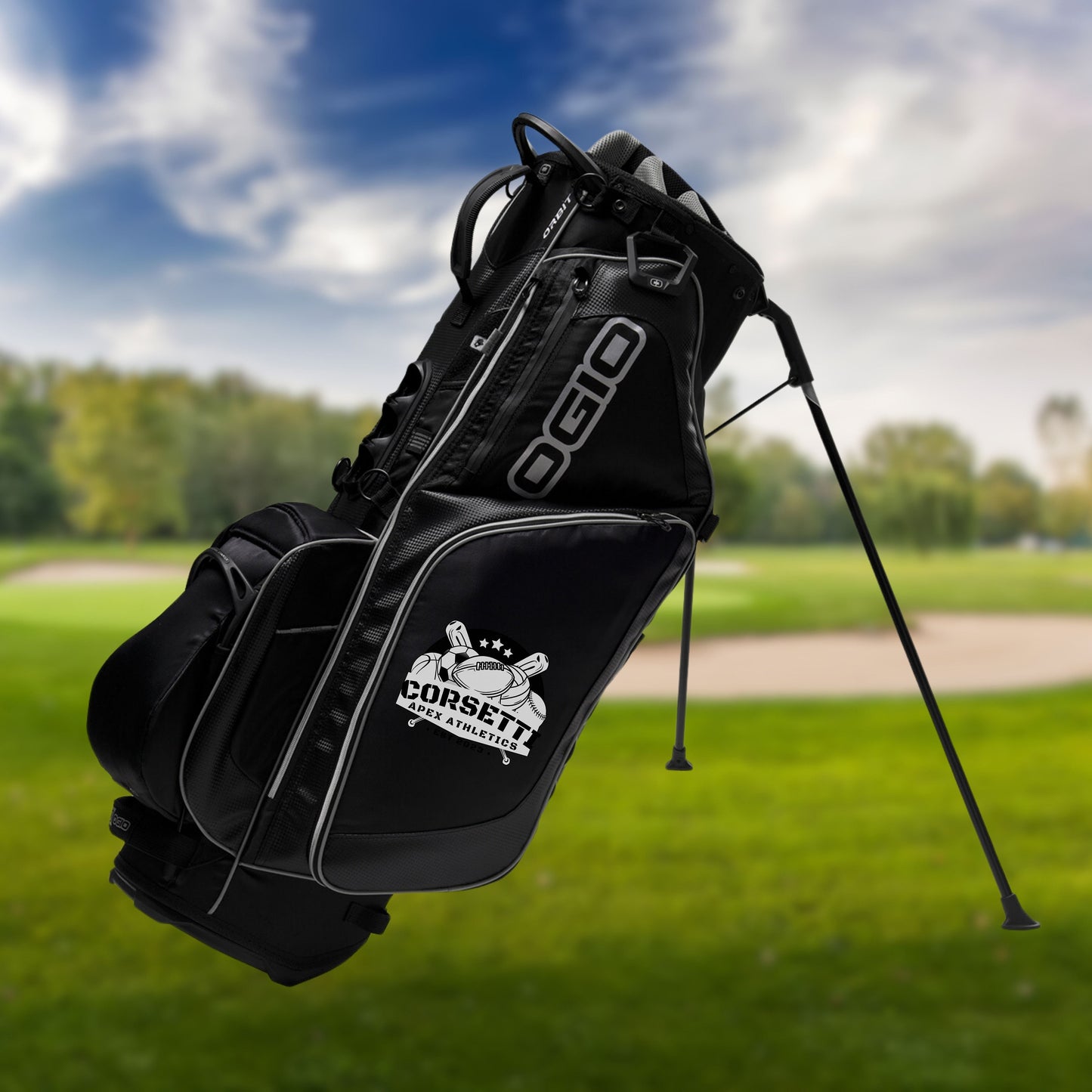 Personalized Golf Bag, Custom Golf Cart Bag, Golf Carry Bag, Golf Club Bag, Golf Gifts for Men, Golf Tournament Gift, Father's Day Gift
