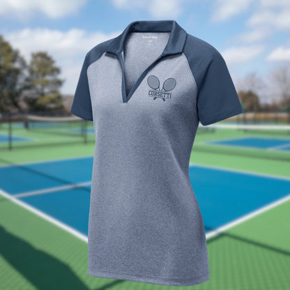 Personalized Tennis Polo, Custom Tennis Polo, Monogram Sport Polo, Women's Tennis Gift, Tennis Team Gift, Sport Club Gift, Tennis Coach Gift