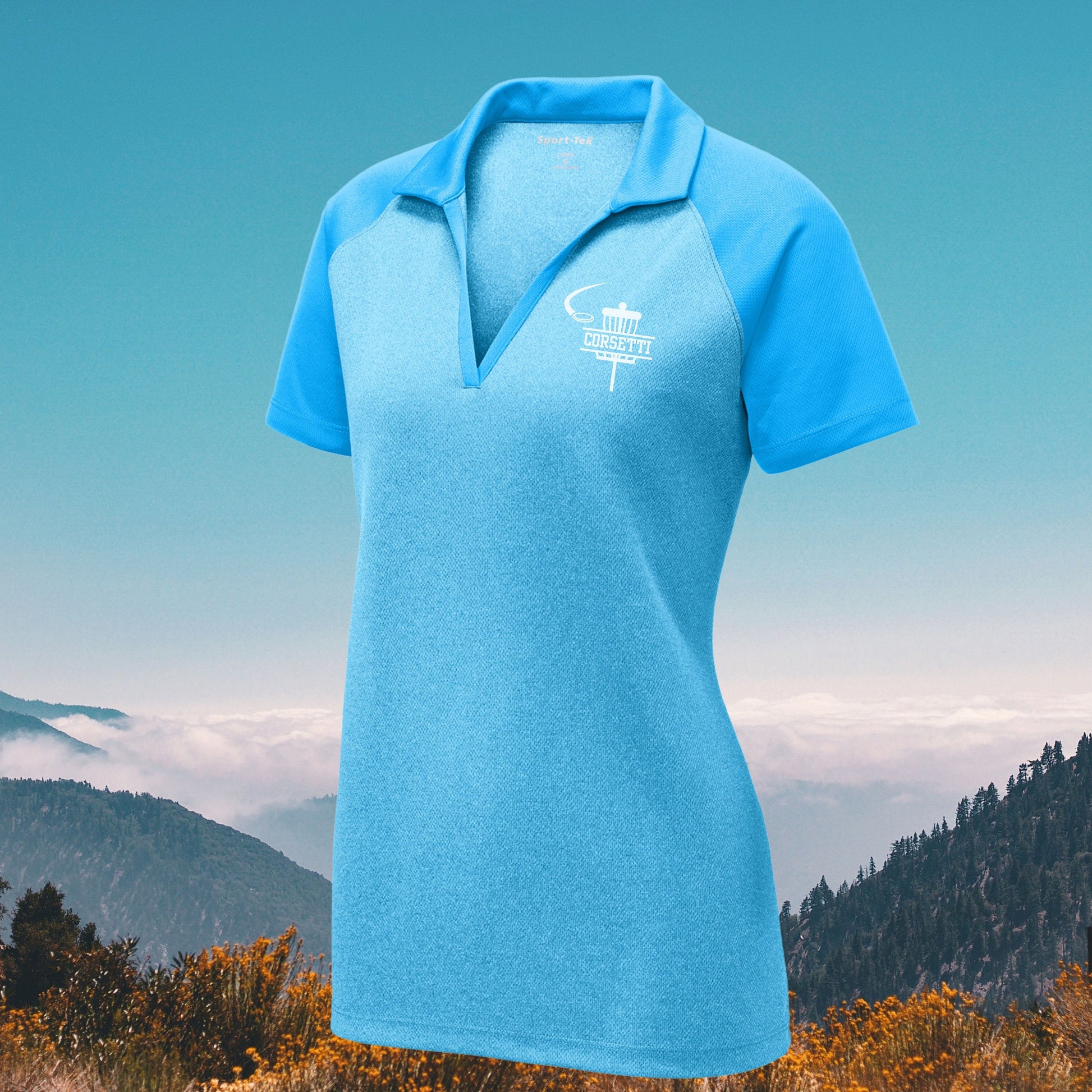 Personalized Disc Golf Polo, Custom Disc Golf Polo, Monogram Sport Polo, Women's Disc Golf Gift, Disc Golf Team Gift, Disc Golf Coach Gift