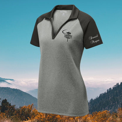Personalized Disc Golf Polo, Custom Disc Golf Polo, Monogram Sport Polo, Women's Disc Golf Gift, Disc Golf Team Gift, Disc Golf Coach Gift