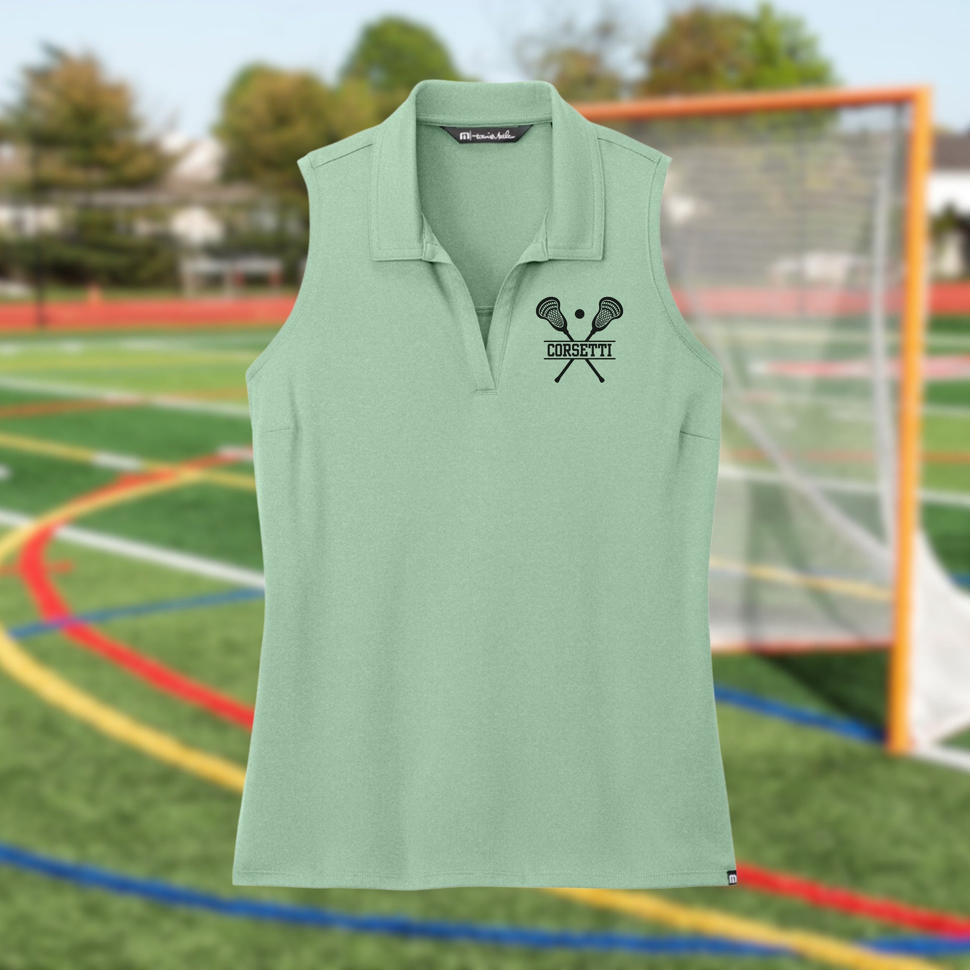 Personalized Premium Lacrosse Polo, Custom Luxury Lacrosse Polo, Monogram Sport Polo, Custom Logo Polo Shirt, Performance Polo, Lax Coach