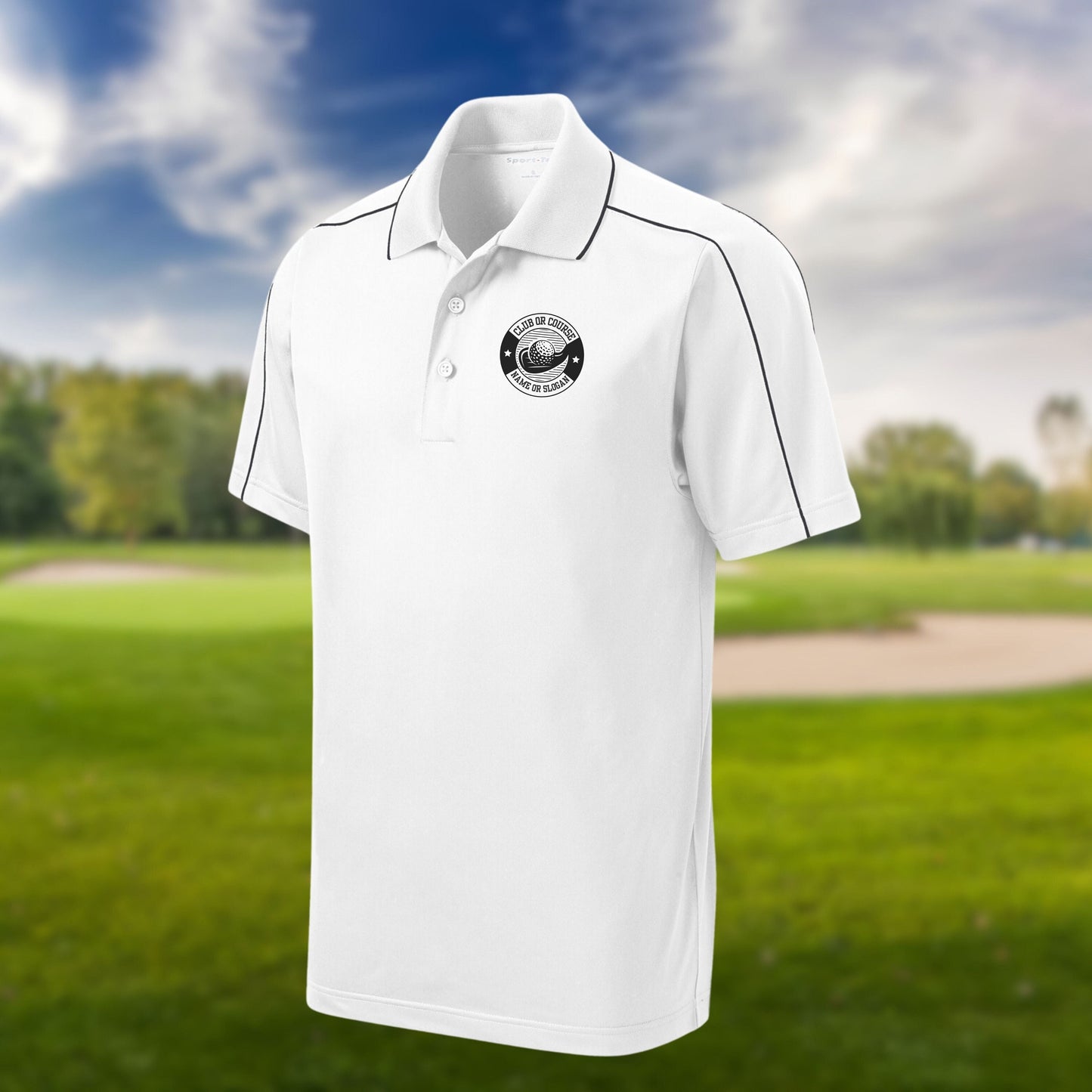 Personalized Golf Polo, Custom Sport Polo Shirt, Lightweight Sport Polo, Golf Team Gift, Golf Gifts for Men, Golf Club Polo, Bachelor Party