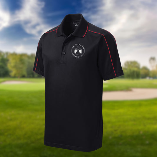Personalized Golf Polo, Custom Sport Polo Shirt, Lightweight Sport Polo, Golf Team Gift, Golf Gifts for Men, Golf Club Polo, Bachelor Party