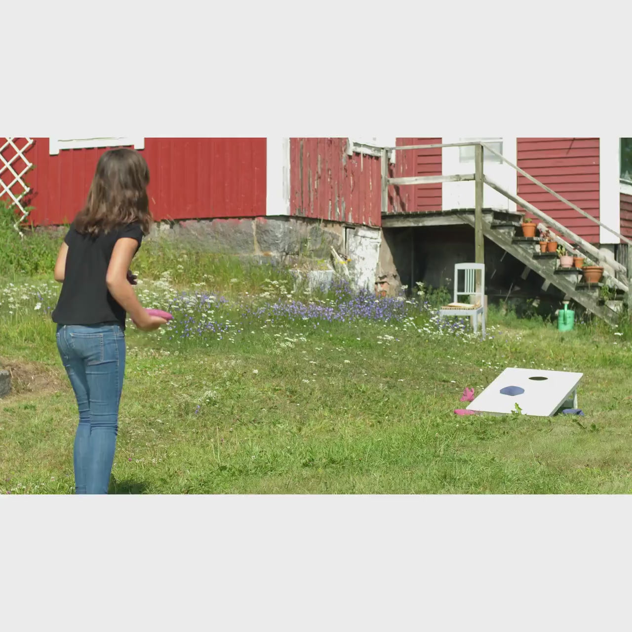 Christmas Corn Hole Board, Xmas Corn Hole Game, Bags Included, Christmas Gift, 8 Bags Included, Corn Toss Game Gift, Corn Hole Lover Gift