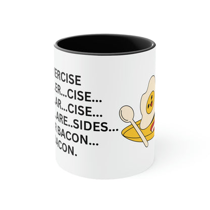 Funny Bacon Coffee Mug For Him Funny Coffee Mug for Her Cute Coffee Mug with Bacon Mug Coffee Cup with Bacon Coffee Cup of Coffee Lover Mug