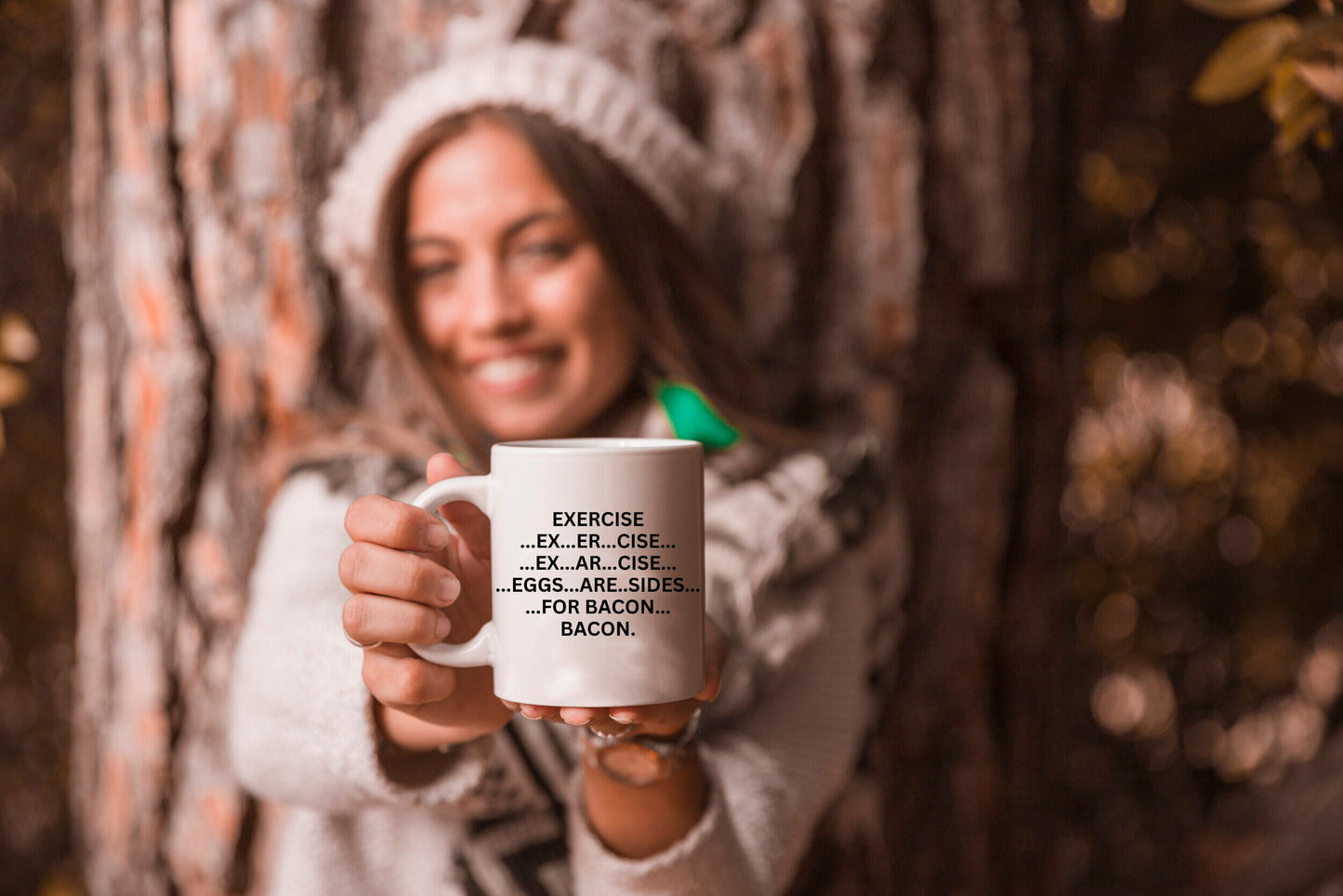 Funny Bacon Coffee Mug For Him Funny Coffee Mug for Her Cute Coffee Mug with Bacon Mug Coffee Cup with Bacon Coffee Cup of Coffee Lover Mug