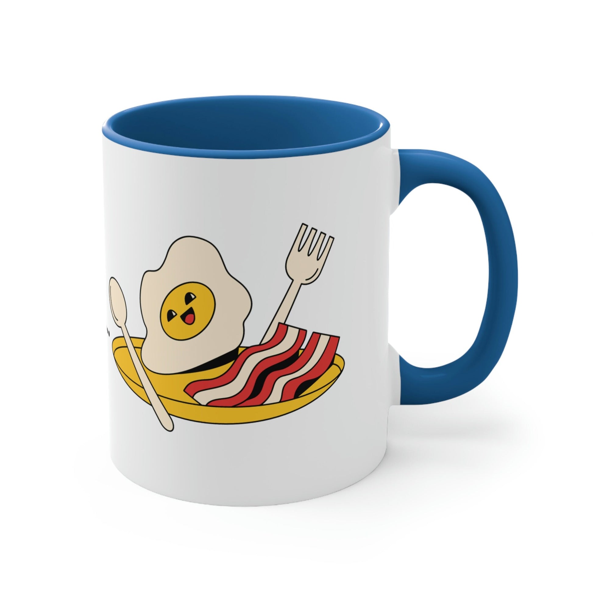 Funny Bacon Coffee Mug For Him Funny Coffee Mug for Her Cute Coffee Mug with Bacon Mug Coffee Cup with Bacon Coffee Cup of Coffee Lover Mug