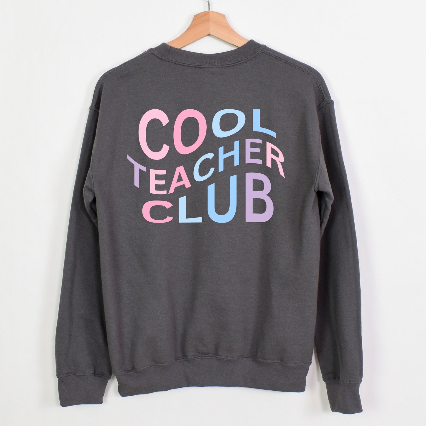 Cool Teacher Club Sweatshirt for Cool Teacher End of School Gift for Cool Teacher Cute Cool Teacher Sweatshift Gift for New Grad Teacher