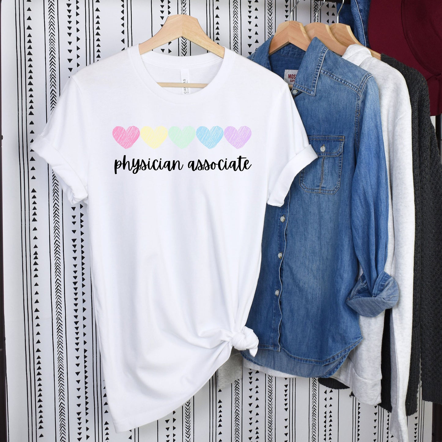 Physician Associate Shirt For Physician Assistant Shirt for PA Gift for Graduation Gift for Physician Associate Tshirt for PA Retro Shirt
