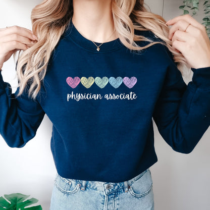 Physician Associate Sweatshirt For Physician Assistant Sweatshirt for PA Gift for Graduation Gift for Physician Associate Shirt for PA Shirt