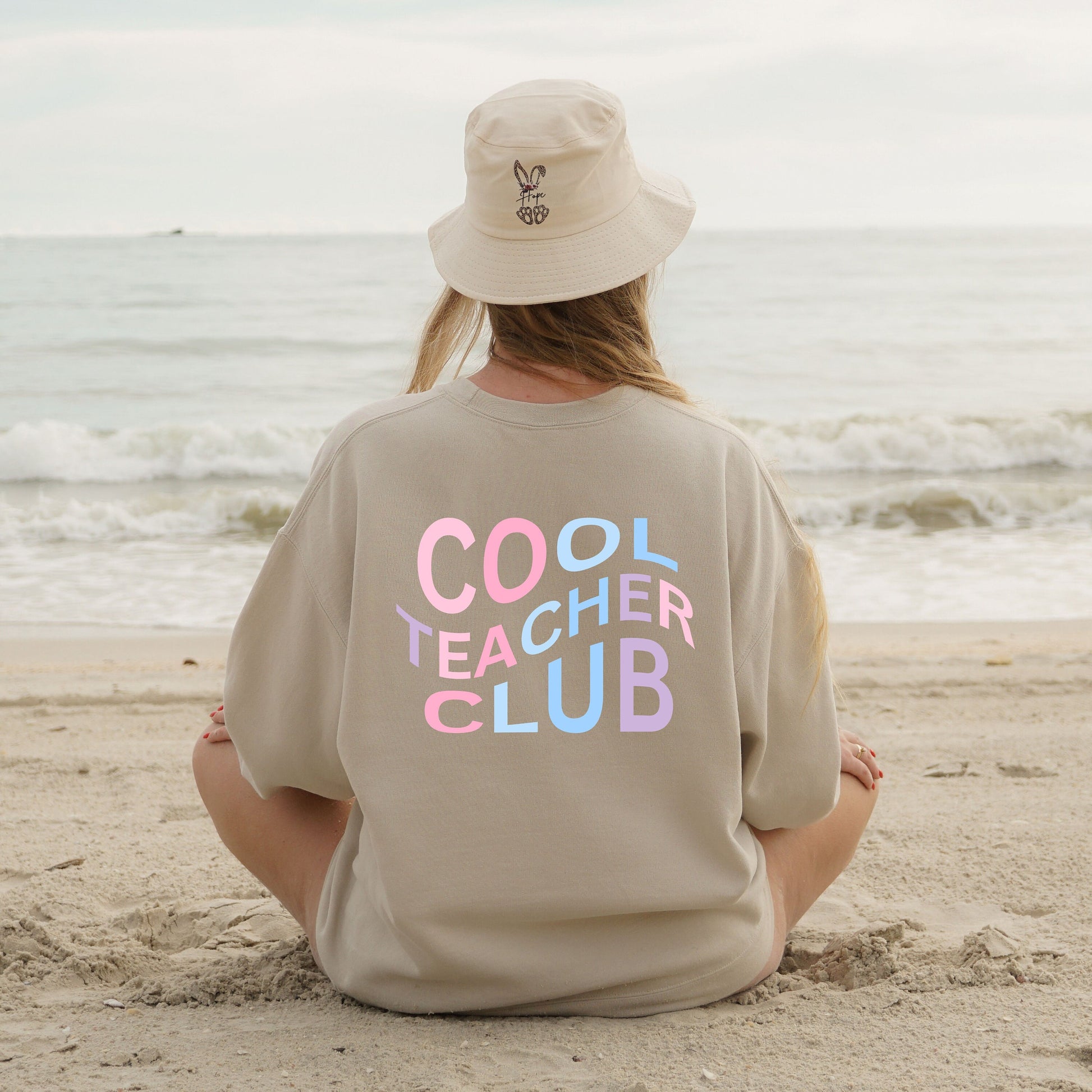 Cool Teacher Club Sweatshirt for Cool Teacher End of School Gift for Cool Teacher Cute Cool Teacher Sweatshift Gift for New Grad Teacher