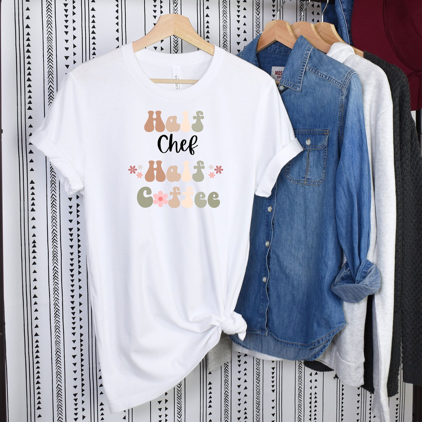 Funny Coffee Chef Shirt Gift for Chef Gift for Coffee Lover Shirt Retro Shirt for Chef Funny Retro Coffee Tshirt Gift for Chef Tshirt Cook