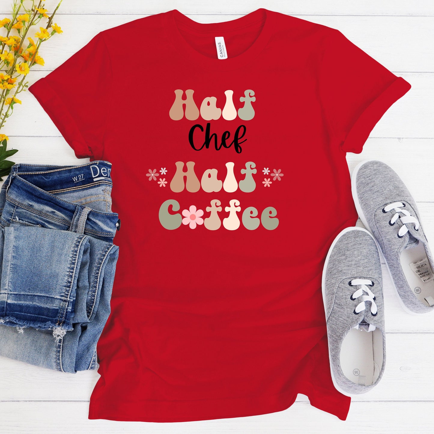 Funny Coffee Chef Shirt Gift for Chef Gift for Coffee Lover Shirt Retro Shirt for Chef Funny Retro Coffee Tshirt Gift for Chef Tshirt Cook