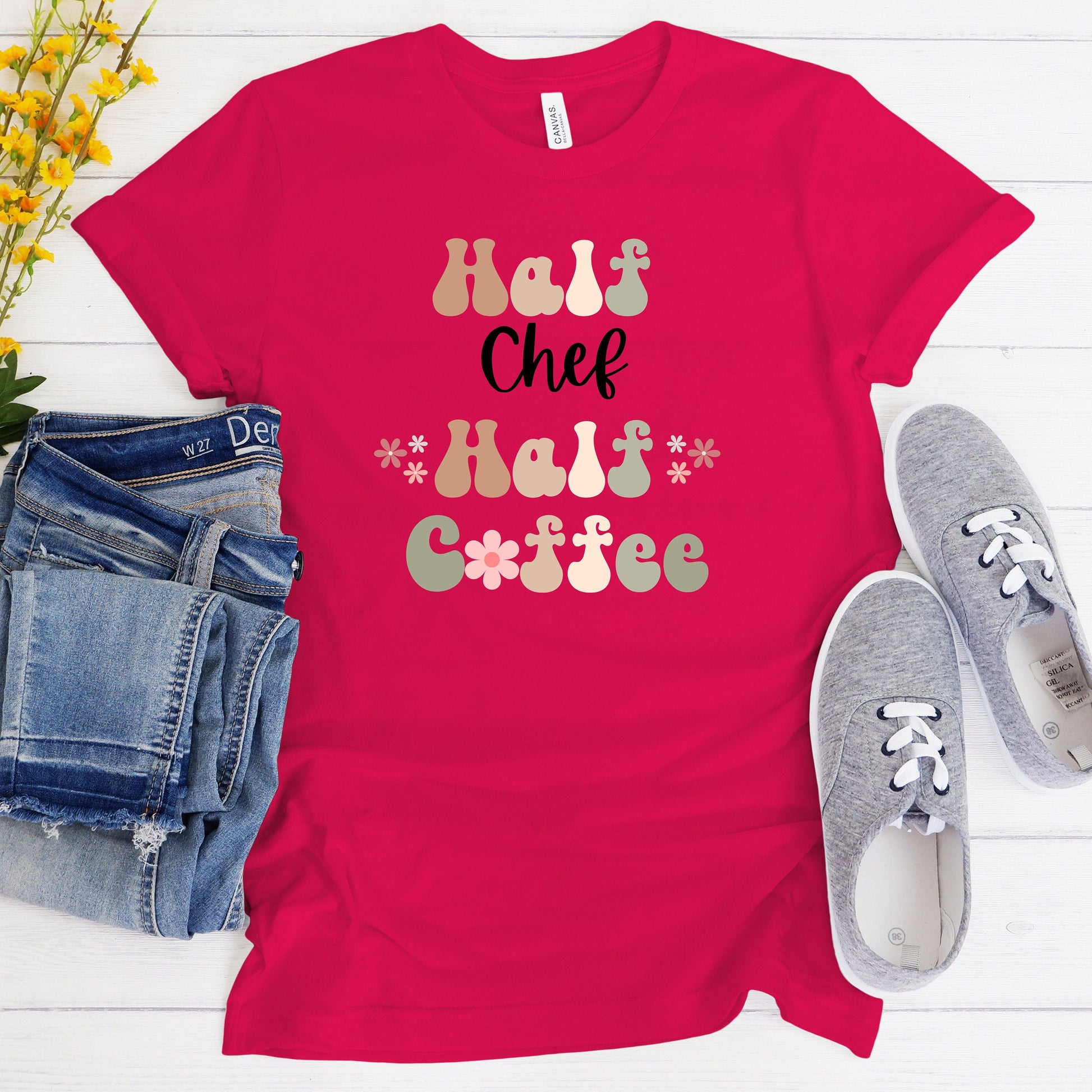 Funny Coffee Chef Shirt Gift for Chef Gift for Coffee Lover Shirt Retro Shirt for Chef Funny Retro Coffee Tshirt Gift for Chef Tshirt Cook