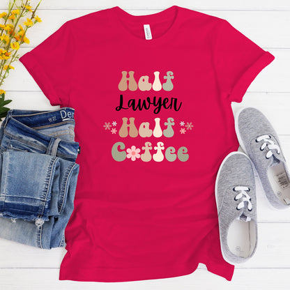Funny Coffee Lawyer Shirt Gift for Lawyer Gift for Coffee Lover Shirt Retro Shirt for Lawyer Funny Retro Coffee Tshirt Gift for Lawyer Grad