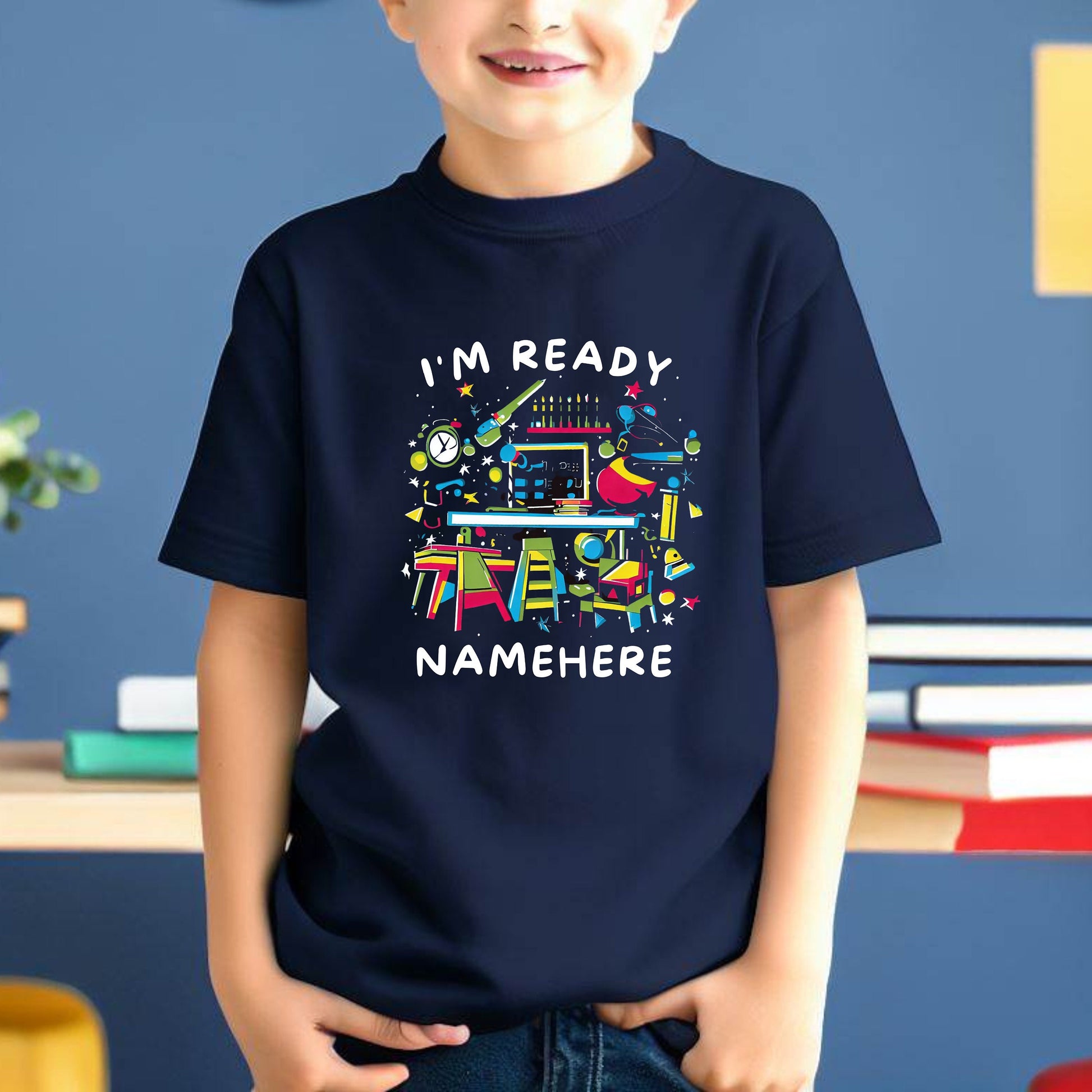 Custom Back to School Shirt, Personalized Tshirt for Kids, Gift for First Day of School, T-shirt for Child, Cute Customized Kids Shirt Gift