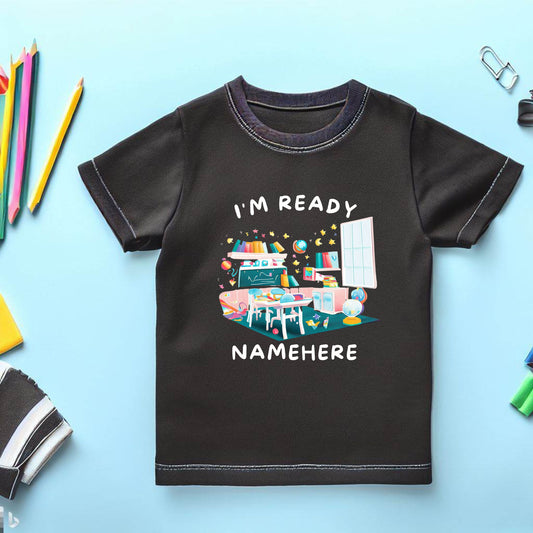 Custom Back to School Shirt, Personalized Tshirt for Kids, Gift for First Day of School, T-shirt for Child, Cute Customized Kids Shirt Gift