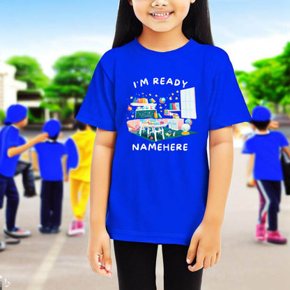 Custom Back to School Shirt, Personalized Tshirt for Kids, Gift for First Day of School, T-shirt for Child, Cute Customized Kids Shirt Gift