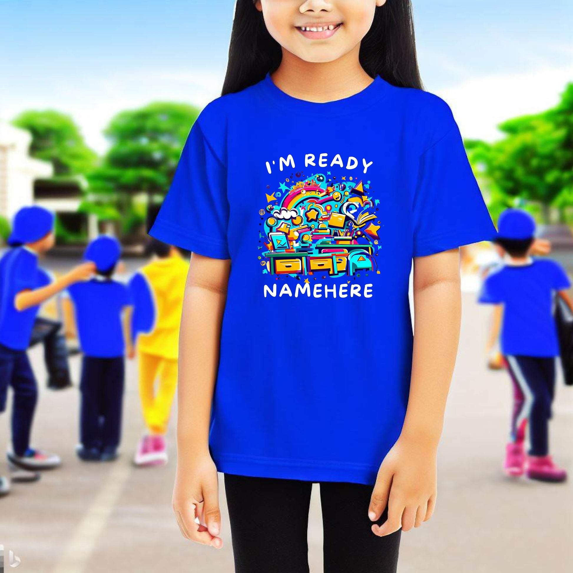 Custom Back to School Shirt, Personalized Tshirt for Kids, Gift for First Day of School, T-shirt for Child, Cute Customized Kids Shirt Gift