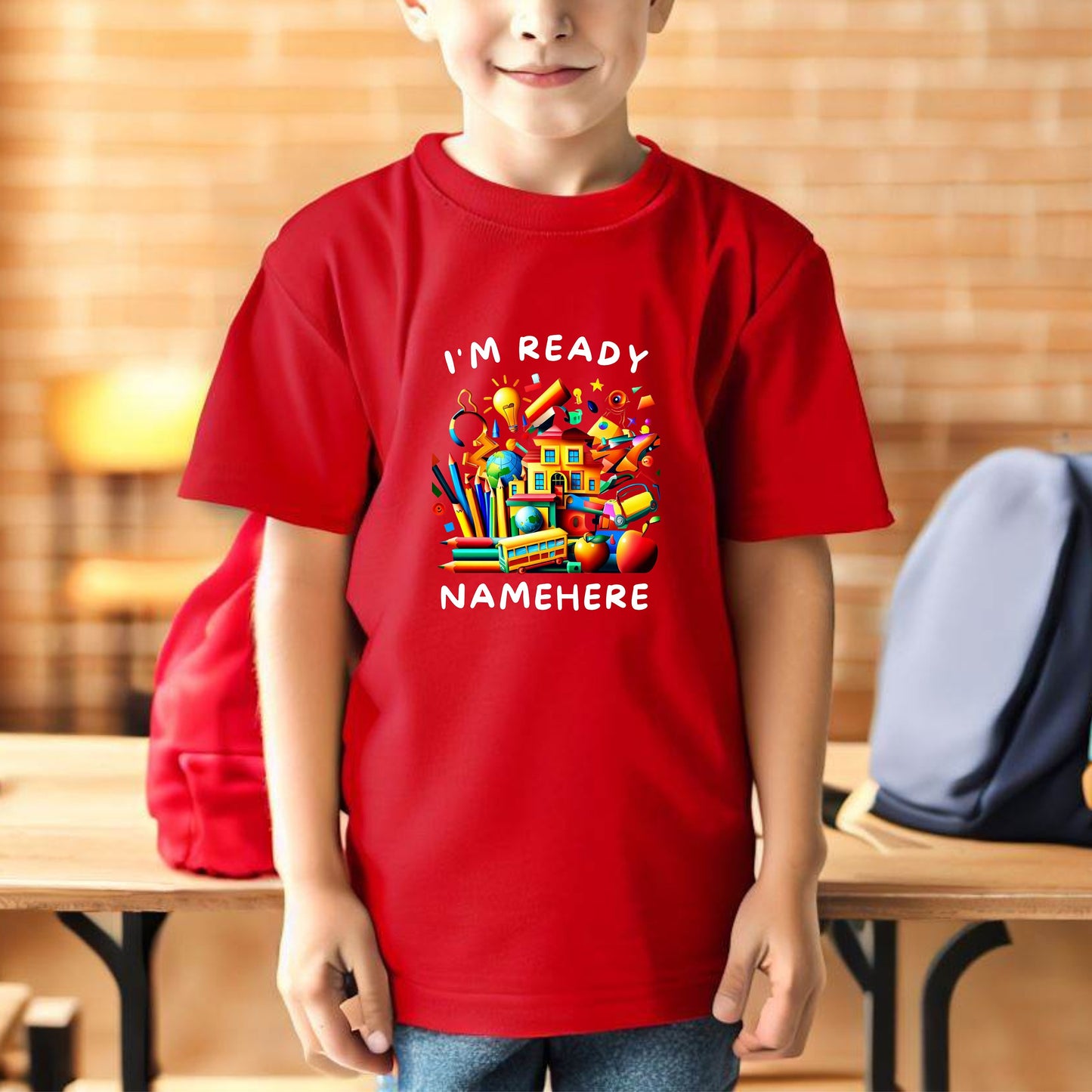 Custom Back to School Shirt, Personalized Tshirt for Kids, Gift for First Day of School, T-shirt for Child, Cute Customized Kids Shirt Gift