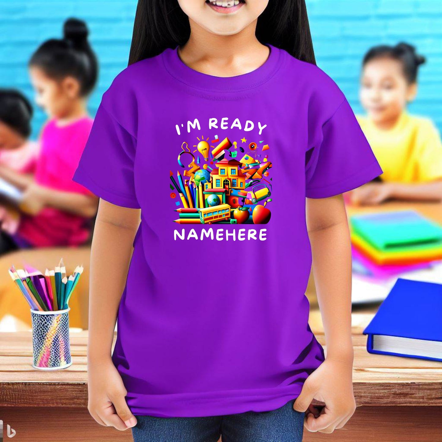 Custom Back to School Shirt, Personalized Tshirt for Kids, Gift for First Day of School, T-shirt for Child, Cute Customized Kids Shirt Gift