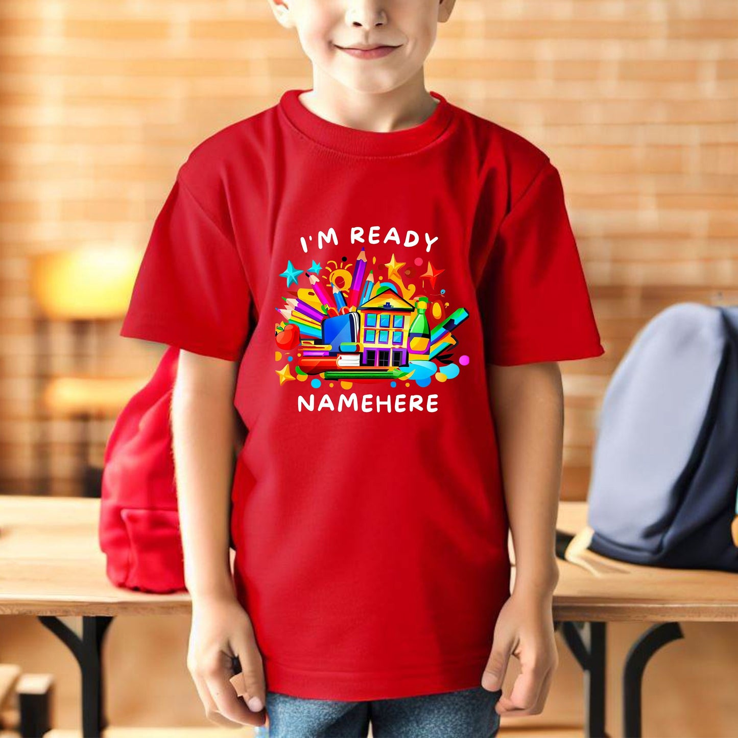 Custom Back to School Shirt, Personalized Tshirt for Kids, Gift for First Day of School, T-shirt for Child, Cute Customized Kids Shirt Gift